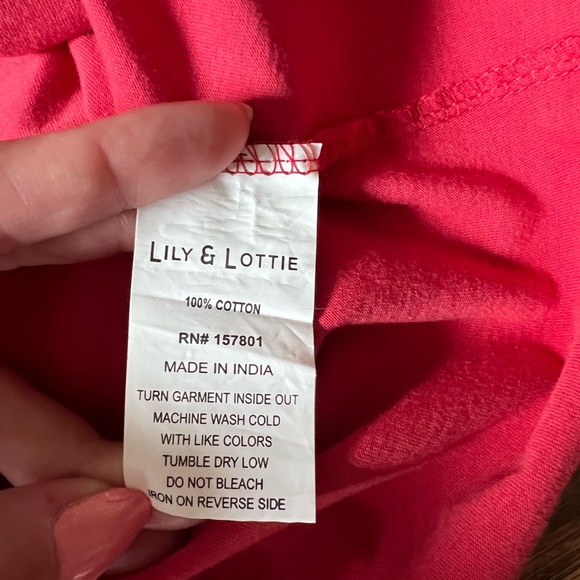 Chelsea DeBoer by Lily & Lottie - Augie Tee (Red) - Picture 5 of 6